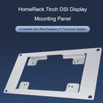 Pannello montaggio 3U per display DSI 7" Raspberry Pi