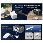 Inverter auto 12V-36V a 36V per Starlink Mini