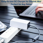 Adattatore di alimentazione CC impermeabile da 30 V 2 A per Starlink Mini, DC Adapter, EU Plug