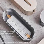Scatola per la gestione dei cavi da scrivania, contenitore per cavi, prese di corrente e coperchio per riporre il cavo di alimentazione., White, Blue, White With Wood Cover, Black With Wood Cover