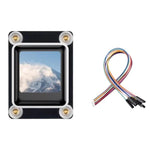 Tastiera LCD meccanica Waveshare da 0,85 pollici, pannello IPS, risoluzione 128 x 128, 65.000 colori, interfaccia di comunicazione SPI., Keycap White, Keycap Black, Module White, Module Black