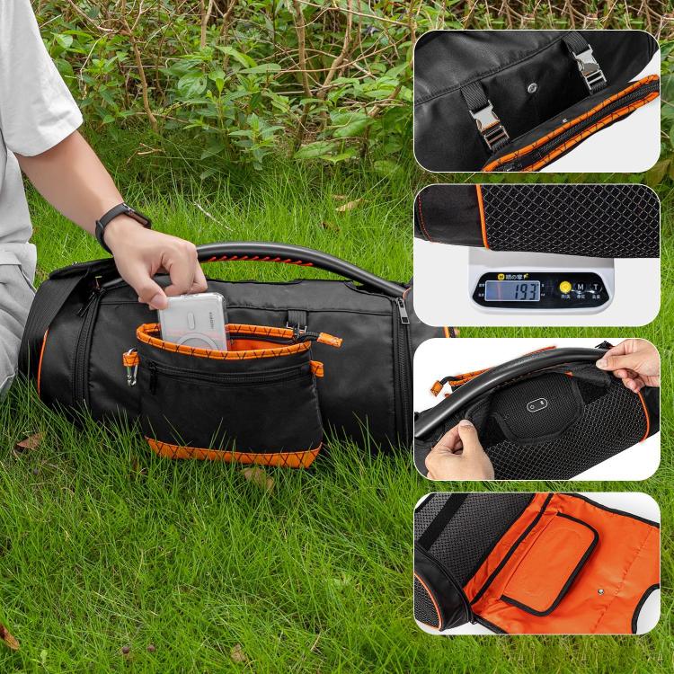KAISHACASE Custodia protettiva multifunzionale portatile per JBL Boombox / Boombox 2 / Boombox 3, ideale per riporre e proteggere dispositivi audio all'aperto.