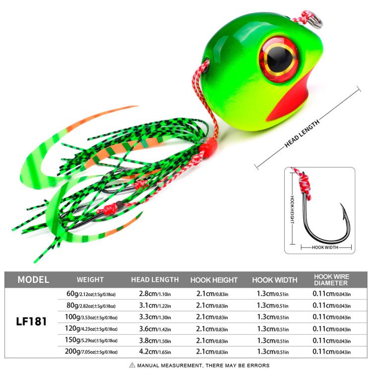 KATYUSHA Kabura Snapper Jig Head 3D Bionic Eyes Tai Rubber Lead Jigs per la pesca di fondo, cernie e orate, 150G, 200G