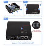 Scheda espansione Waveshare CM5 doppia Ethernet 2.5G