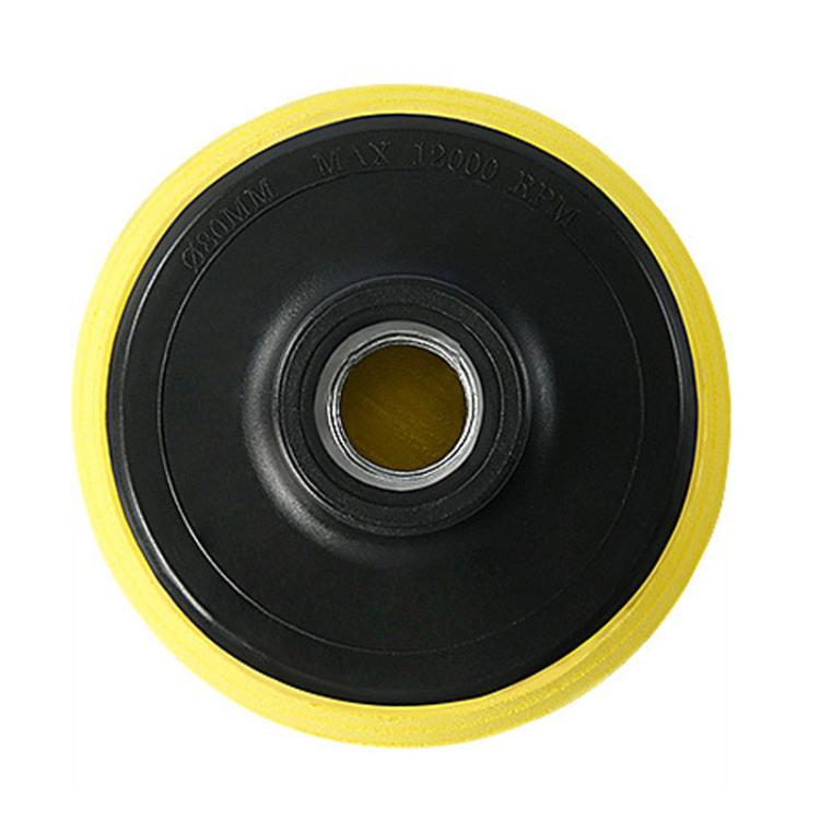 Dischi abrasivi per levigatura a secco/umido, dischi per lucidatura di pietre, adattatori per dischi autoadesivi, 8cm M10 Hole Orange Without Sponge, 10cm M10 Hole Orange Without Sponge, 8cm M10 Hole Black Thin Sponge, 10cm M10 Hole Black Thin Sponge  ...