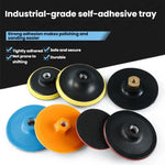 Dischi abrasivi per levigatura a secco/umido, dischi per lucidatura di pietre, adattatori per dischi autoadesivi, 8cm M10 Hole Orange Without Sponge, 10cm M10 Hole Orange Without Sponge, 8cm M10 Hole Black Thin Sponge, 10cm M10 Hole Black Thin Sponge  ...