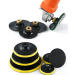 Dischi abrasivi per levigatura a secco/umido, dischi per lucidatura di pietre, adattatori per dischi autoadesivi, 8cm M10 Hole Orange Without Sponge, 10cm M10 Hole Orange Without Sponge, 8cm M10 Hole Black Thin Sponge, 10cm M10 Hole Black Thin Sponge  ...
