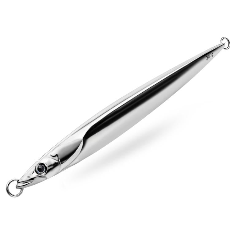 PROBEROS LF168 Esca artificiale da jigging in metallo per acqua salata, corpo vuoto, affondamento verticale, finitura a specchio, ideale per la pesca di sgombri., 180g, 200g, 230g, 250g, 300g