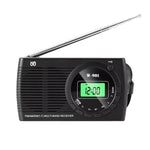 Radio stereo FM/AM/SW con display LCD e orologio