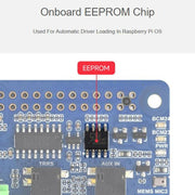 Scheda audio DA7212 I2S per Raspberry Pi, codifica/decodifica stereo, Waveshare 34213