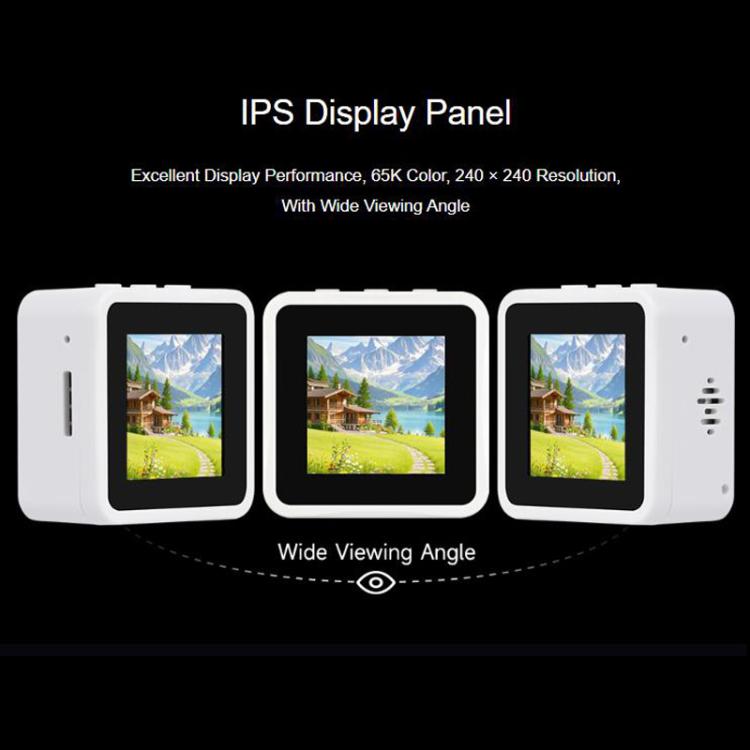 Waveshare 34332 RP2350 1.54 Inch LCD Display Development Board 65K Color, IPS Display Panel, Dual-Core And Dual-Architecture, 34332