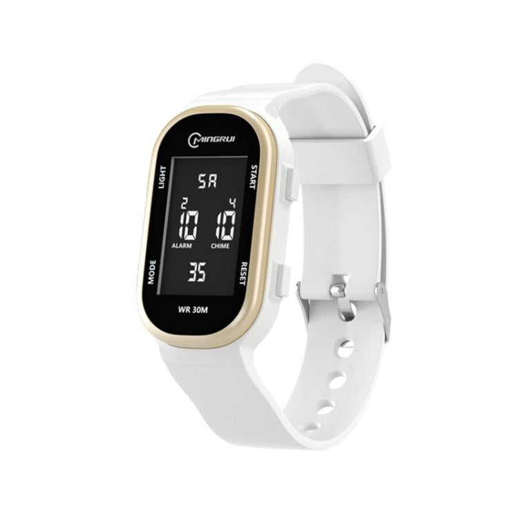 Orologio sportivo digitale per bambini MINGRUI, impermeabile fino a 30 metri, cinturino sottile per fitness, per ragazzi e ragazze, con retroilluminazione a LED, sveglia e calendario.