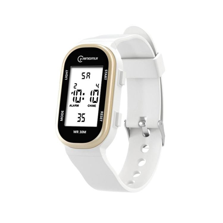 Orologio sportivo digitale per bambini MINGRUI, impermeabile fino a 30 metri, cinturino sottile per fitness, per ragazzi e ragazze, con retroilluminazione a LED, sveglia e calendario.