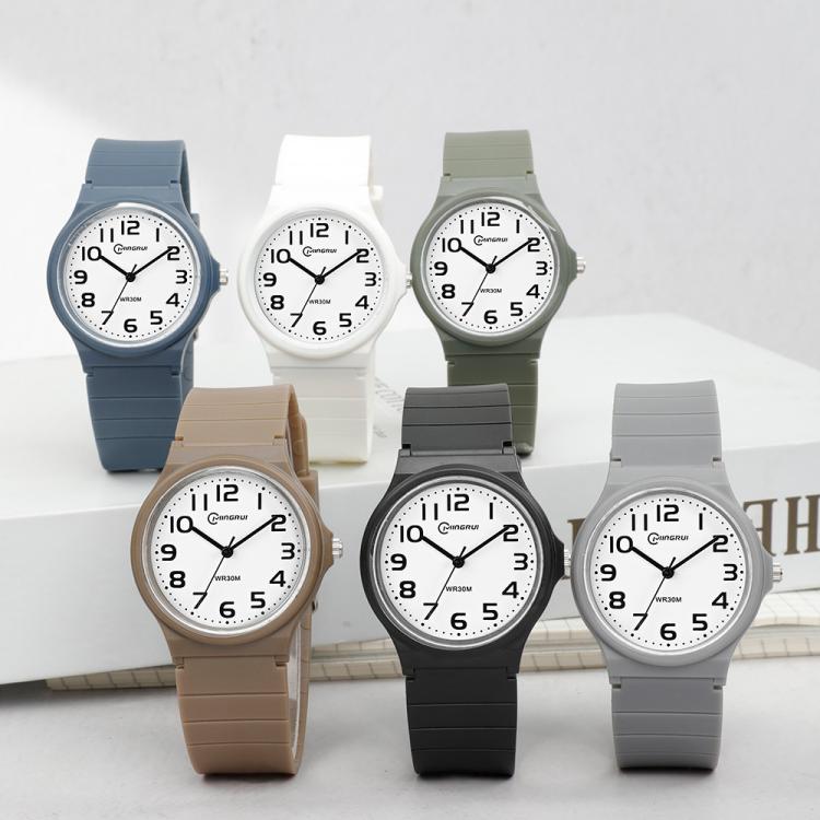 Orologio analogico MINGRUI per ragazzi e ragazze, impermeabile, da polso per studenti, con movimento al quarzo silenzioso