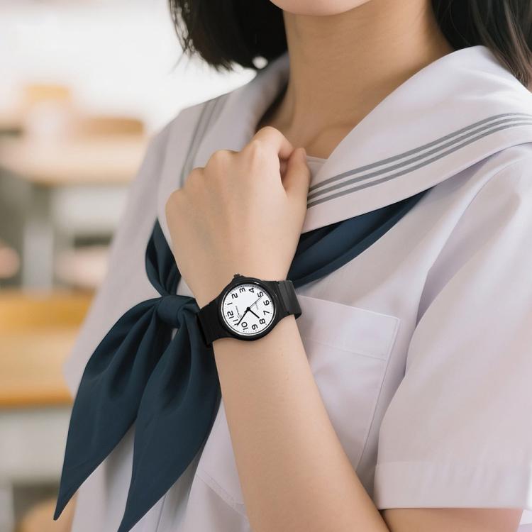 Orologio analogico MINGRUI per ragazzi e ragazze, impermeabile, da polso per studenti, con movimento al quarzo silenzioso