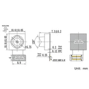 Modulo sensore fotocamera IMX708, supporta l'autofocus, compatibile con la scheda base Raspberry Pi Camera Module 3., 34274