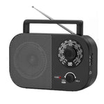 Radio portatile tribanda FM AM SW con antenna 360°