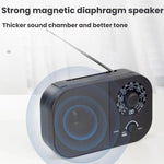 Radio portatile tribanda FM AM SW con antenna 360°