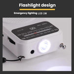 Radio portatile FM/AM con torcia LED e jack cuffie