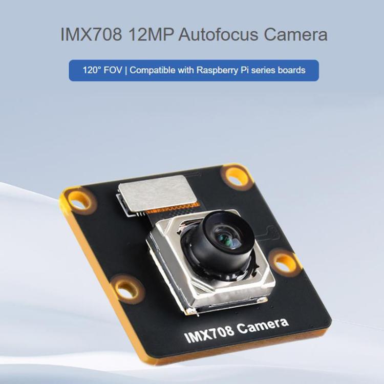 Fotocamera IMX708 12MP autofocus per Raspberry Pi