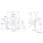 Fotocamera IMX708 12MP autofocus per Raspberry Pi