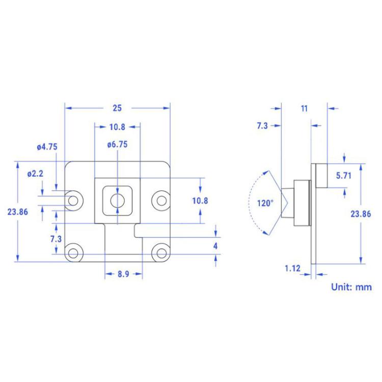 Fotocamera IMX708 12MP autofocus per Raspberry Pi