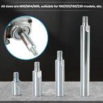 Albero di prolunga per smerigliatrice angolare da M10 a M10, per foratura, molatura e lucidatura., 4cm, 6cm, 8cm, 14cm