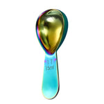 Cucchiaino da caffè ispessito in acciaio inox 304 da 15 ml con scala graduata e misurino per chicchi di caffè., 15ml