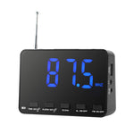 Radiosveglia digitale FM con ampio display LED