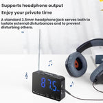 Radiosveglia digitale FM con ampio display LED
