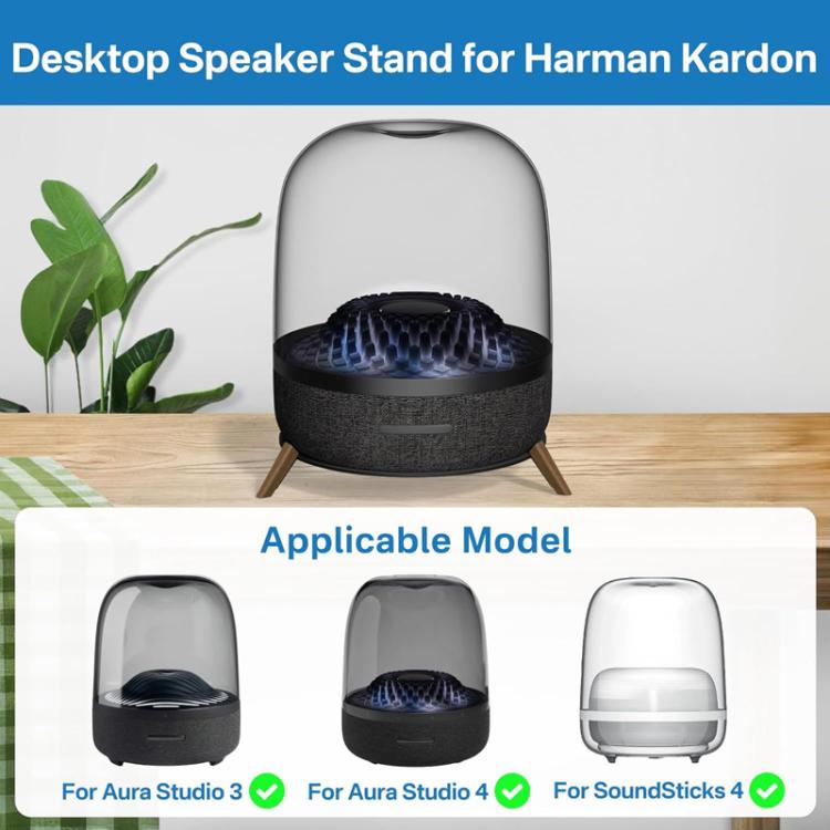 Supporto in metallo JJ-9301-B-0 per altoparlanti Harman Kardon SoundSticks 4 / Aura Studio 3 / 4