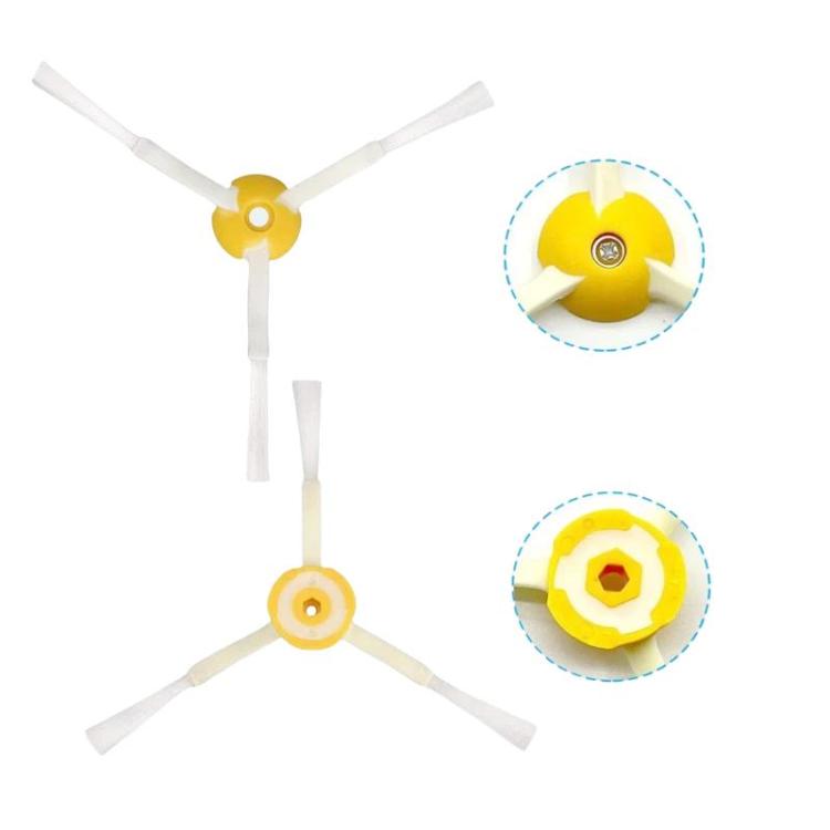 Accessori per aspirapolvere robot iRobot Roomba serie 650/600: spazzola, filtro e spazzola laterale triangolare., 15 in 1