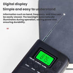 Radio portatile WDK FM/AM con display digitale