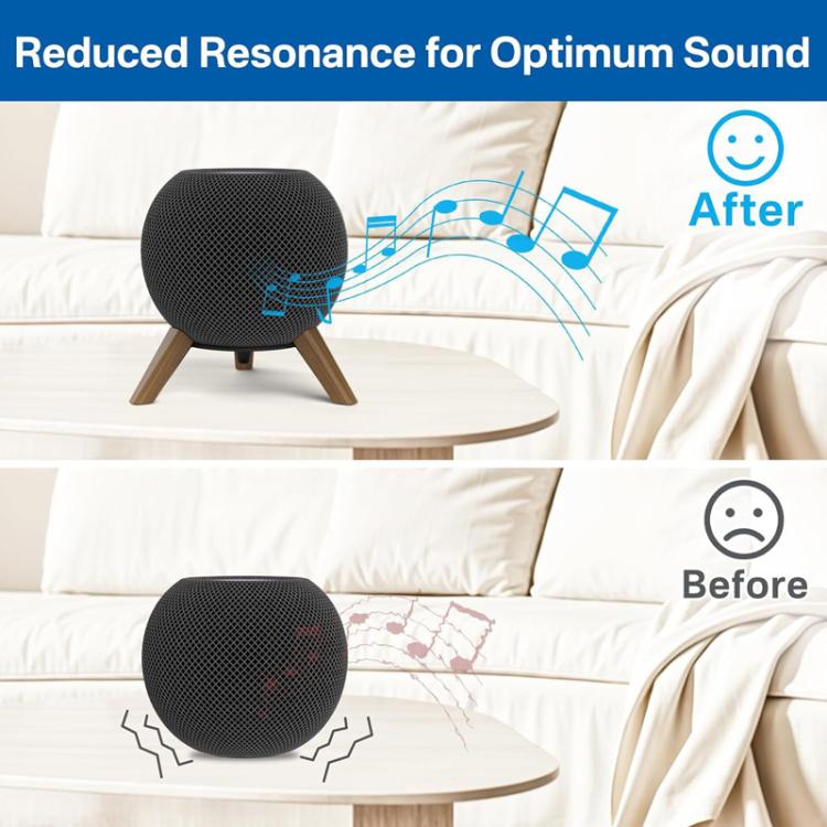 Supporto da tavolo antiscivolo per altoparlante Apple HomePod Mini.