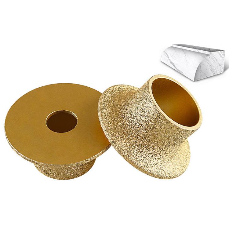 Mola abrasiva per bordi in pietra, marmo, granito, piastrelle, strumento per rifinitura e smussatura, French Edge 10mm, French Edge 15mm, French Edge 20mm, French Edge 25mm, French Edge 30mm, Rounded Edge 10mm, Rounded Edge 20mm, Rounded Edge 25mm     ...