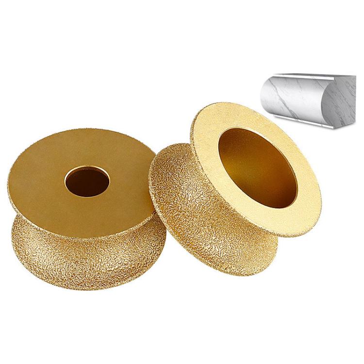 Mola abrasiva per bordi in pietra, marmo, granito, piastrelle, strumento per rifinitura e smussatura, French Edge 10mm, French Edge 15mm, French Edge 20mm, French Edge 25mm, French Edge 30mm, Rounded Edge 10mm, Rounded Edge 20mm, Rounded Edge 25mm     ...