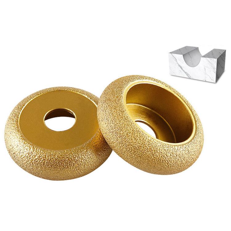 Mola abrasiva per bordi in pietra, marmo, granito, piastrelle, strumento per rifinitura e smussatura, French Edge 10mm, French Edge 15mm, French Edge 20mm, French Edge 25mm, French Edge 30mm, Rounded Edge 10mm, Rounded Edge 20mm, Rounded Edge 25mm     ...