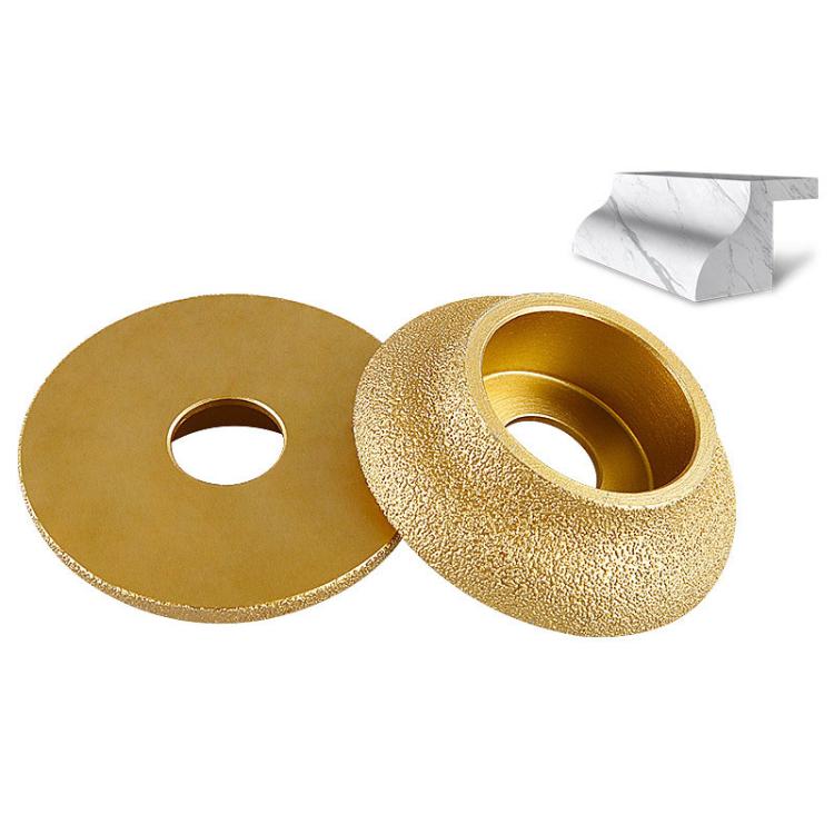 Mola abrasiva per bordi in pietra, marmo, granito, piastrelle, strumento per rifinitura e smussatura, Flat Wheel 15mm, Flat Wheel 20mm, Flat Wheel 25mm, Flat Wheel 30mm, Flat Wheel 35mm, Flat Wheel 45mm, Bevelled Edge 15mm, Bevelled Edge 20mm          ...