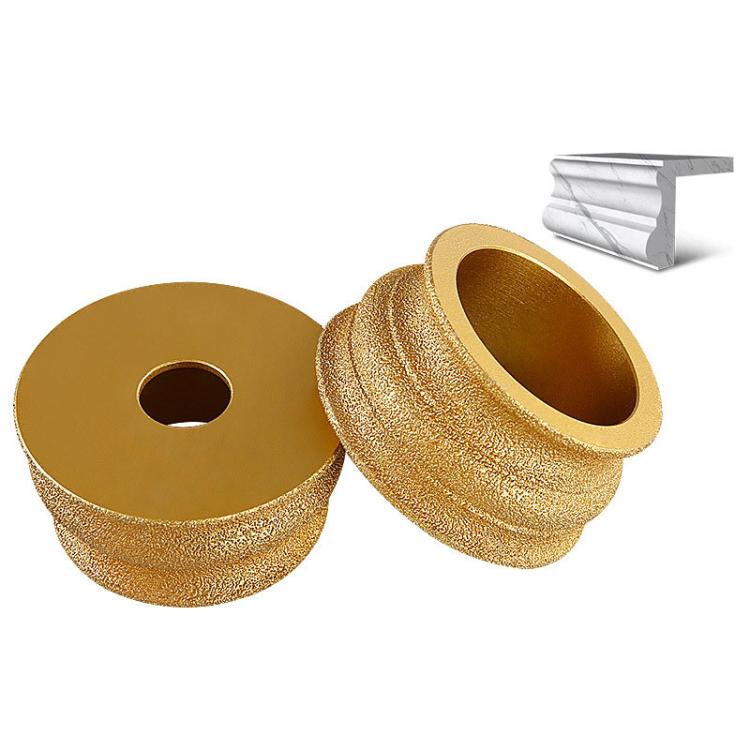 Mola abrasiva per bordi in pietra, marmo, granito, piastrelle, strumento per rifinitura e smussatura, Flat Wheel 15mm, Flat Wheel 20mm, Flat Wheel 25mm, Flat Wheel 30mm, Flat Wheel 35mm, Flat Wheel 45mm, Bevelled Edge 15mm, Bevelled Edge 20mm          ...