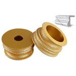 Mola abrasiva per bordi in pietra, marmo, granito, piastrelle, strumento per rifinitura e smussatura, Flat Wheel 15mm, Flat Wheel 20mm, Flat Wheel 25mm, Flat Wheel 30mm, Flat Wheel 35mm, Flat Wheel 45mm, Bevelled Edge 15mm, Bevelled Edge 20mm          ...