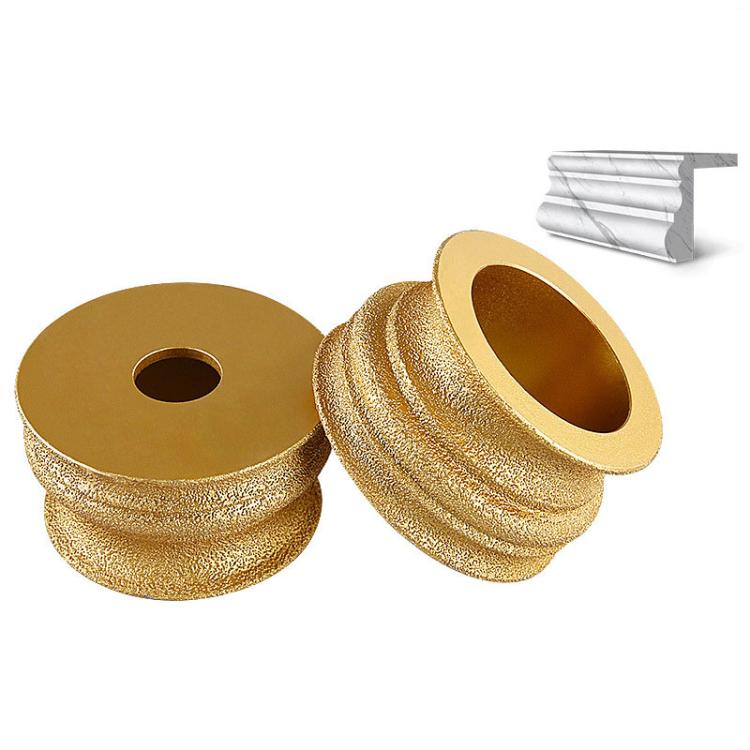 Mola abrasiva per bordi in pietra, marmo, granito, piastrelle, strumento per rifinitura e smussatura, Flat Wheel 15mm, Flat Wheel 20mm, Flat Wheel 25mm, Flat Wheel 30mm, Flat Wheel 35mm, Flat Wheel 45mm, Bevelled Edge 15mm, Bevelled Edge 20mm          ...
