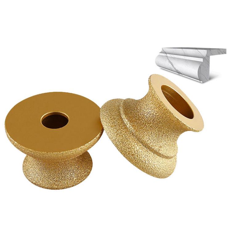 Mola abrasiva per bordi in pietra, marmo, granito, piastrelle, strumento per rifinitura e smussatura, Flat Wheel 15mm, Flat Wheel 20mm, Flat Wheel 25mm, Flat Wheel 30mm, Flat Wheel 35mm, Flat Wheel 45mm, Bevelled Edge 15mm, Bevelled Edge 20mm          ...