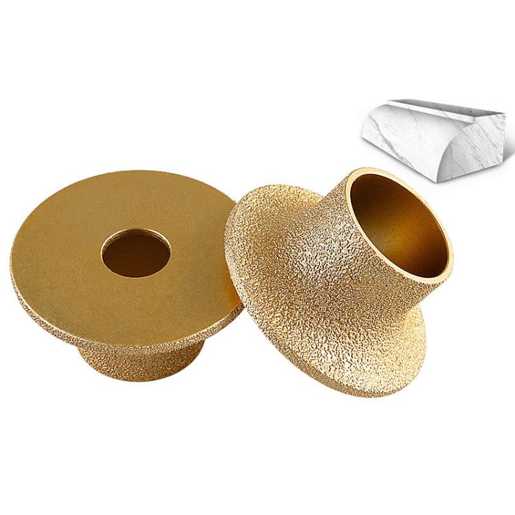 Mola abrasiva per bordi in pietra, marmo, granito, piastrelle, strumento per rifinitura e smussatura, Flat Wheel 15mm, Flat Wheel 20mm, Flat Wheel 25mm, Flat Wheel 30mm, Flat Wheel 35mm, Flat Wheel 45mm, Bevelled Edge 15mm, Bevelled Edge 20mm          ...