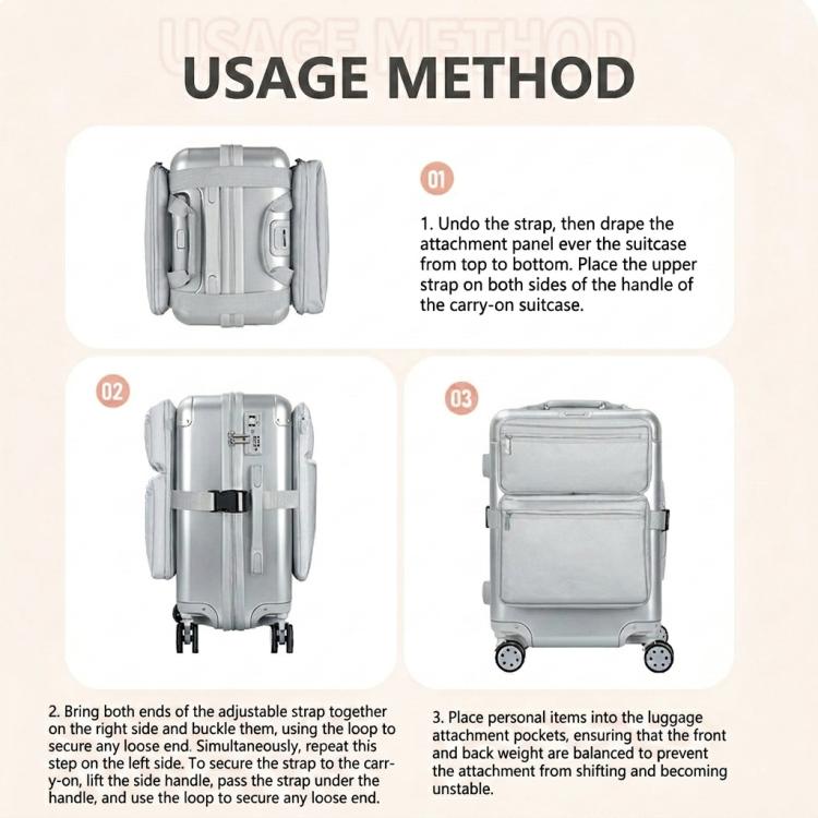 BUBM Borsa organizer multifunzionale da viaggio per laptop, custodia esterna per notebook da 16 pollici