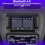 Sistema navigazione auto 7" Bluetooth CarPlay per Volkswagen