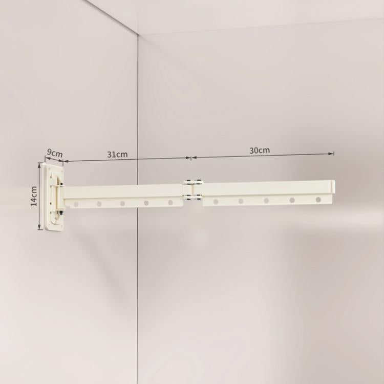 Stendibiancheria pieghevole senza foratura per balcone, stendibiancheria invisibile retrattile, 1-Fold Grey, 2-Fold Grey, 3-Fold Grey, 4-Fold Grey, 5-Fold Grey, 1-Fold White, 2-Fold White, 3-Fold White, 4-Fold White, 5-Fold White