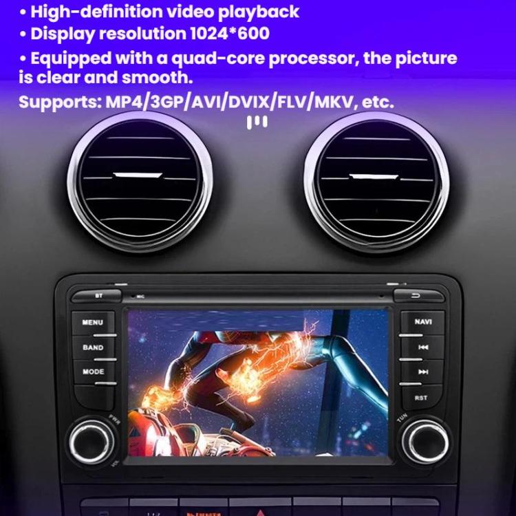 Sistema multimediale 7 pollici per Audi A3 con CarPlay