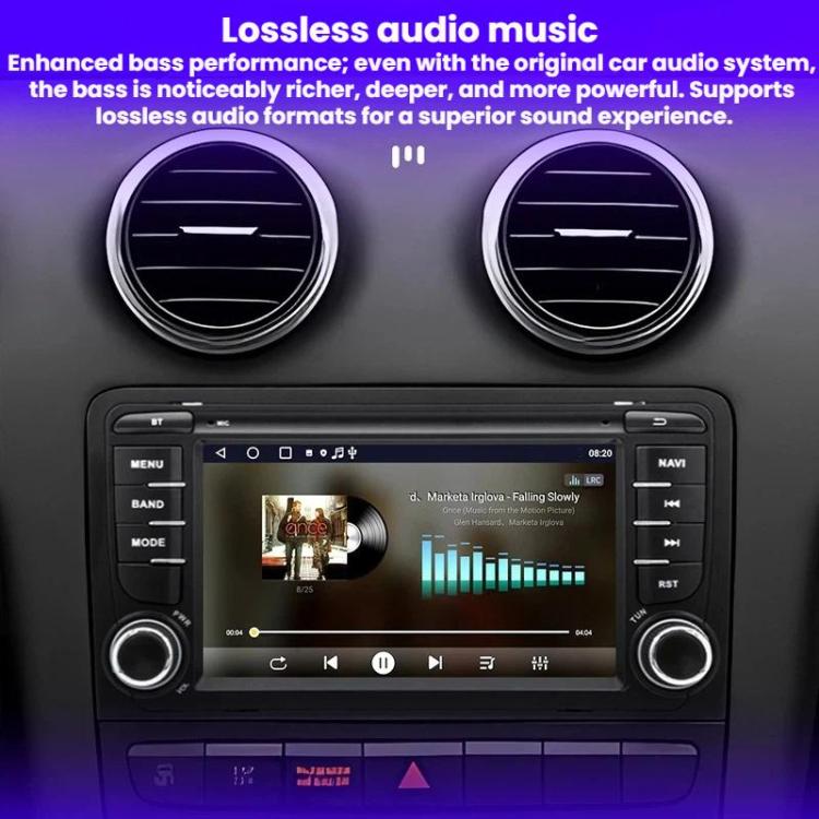 Sistema multimediale 7 pollici per Audi A3 con CarPlay