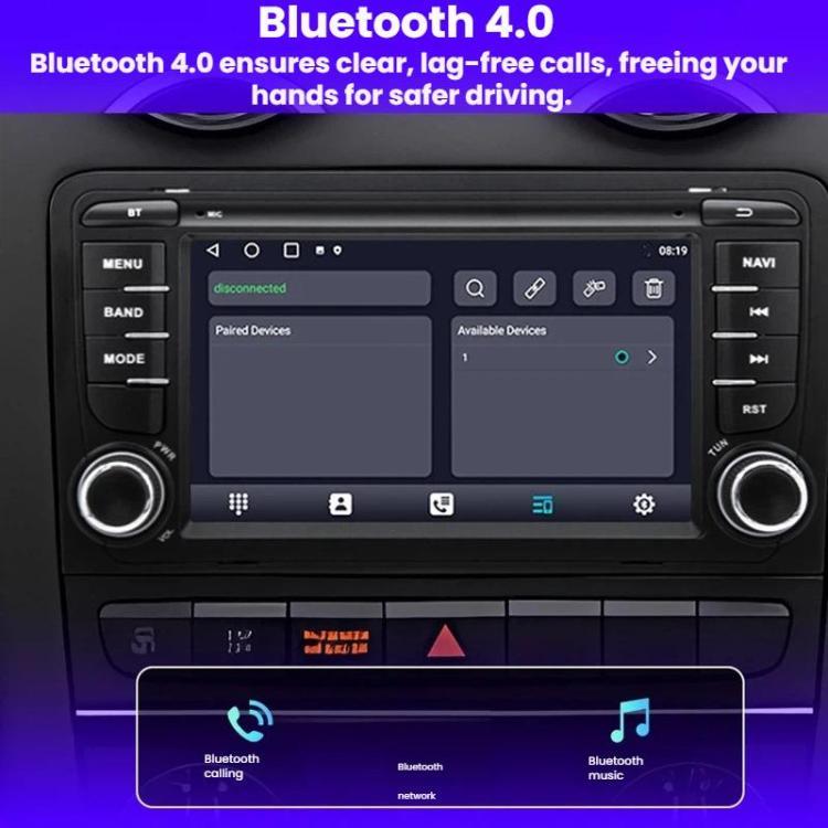 Sistema multimediale 7 pollici per Audi A3 con CarPlay