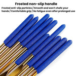 Lima diamantata in lega rivestita di titanio, lima ad alta durezza, strumento per la levigatura di pietre preziose e metalli., 10-Piece Set 3x140mm, 10-Piece Set 4x160mm, 10-Piece Set 5x180mm